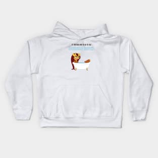 Bubble Bath - Connie the Hormone Monstress Kids Hoodie